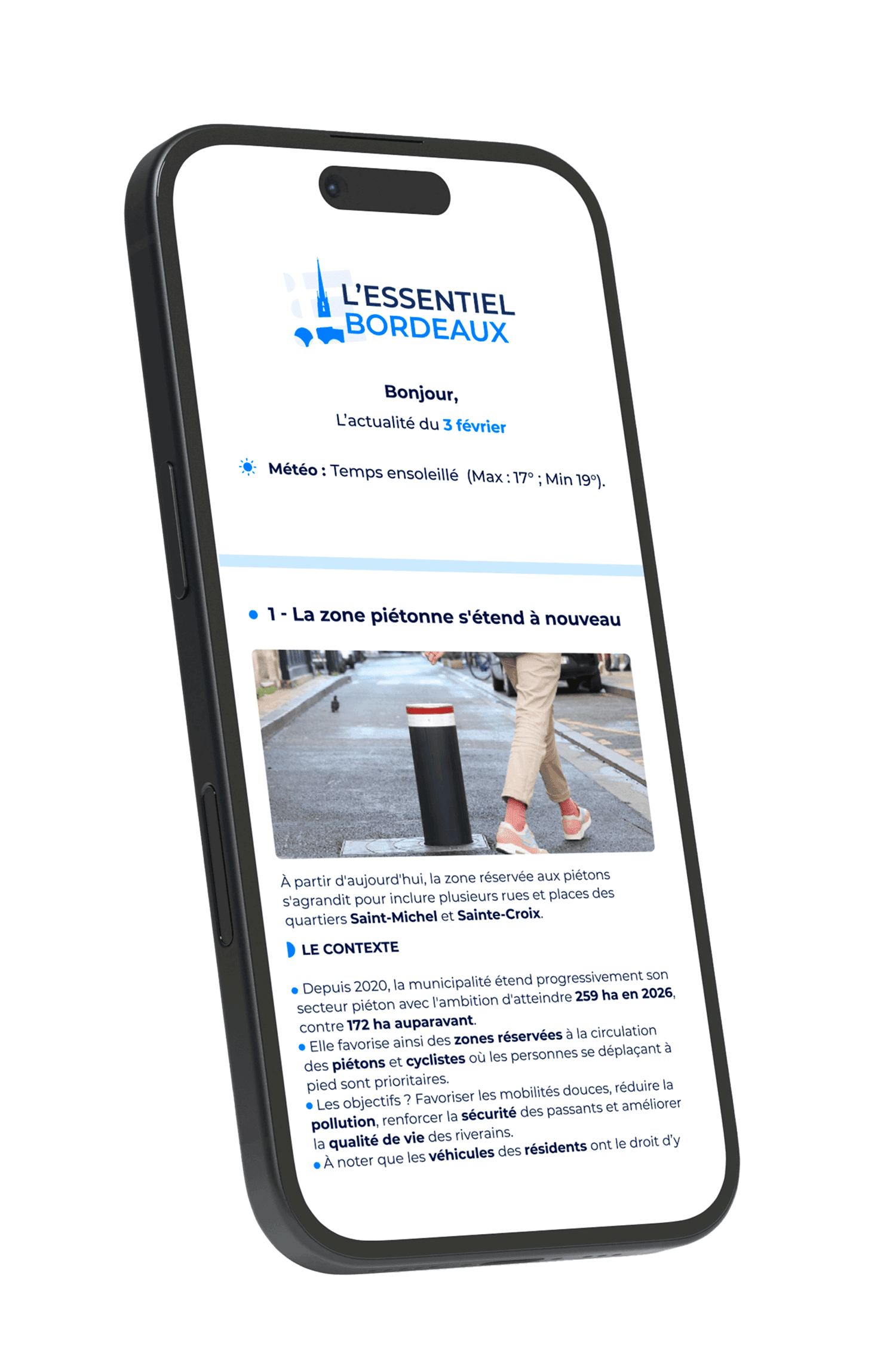 Newsletter l'Essentiel Bordeaux