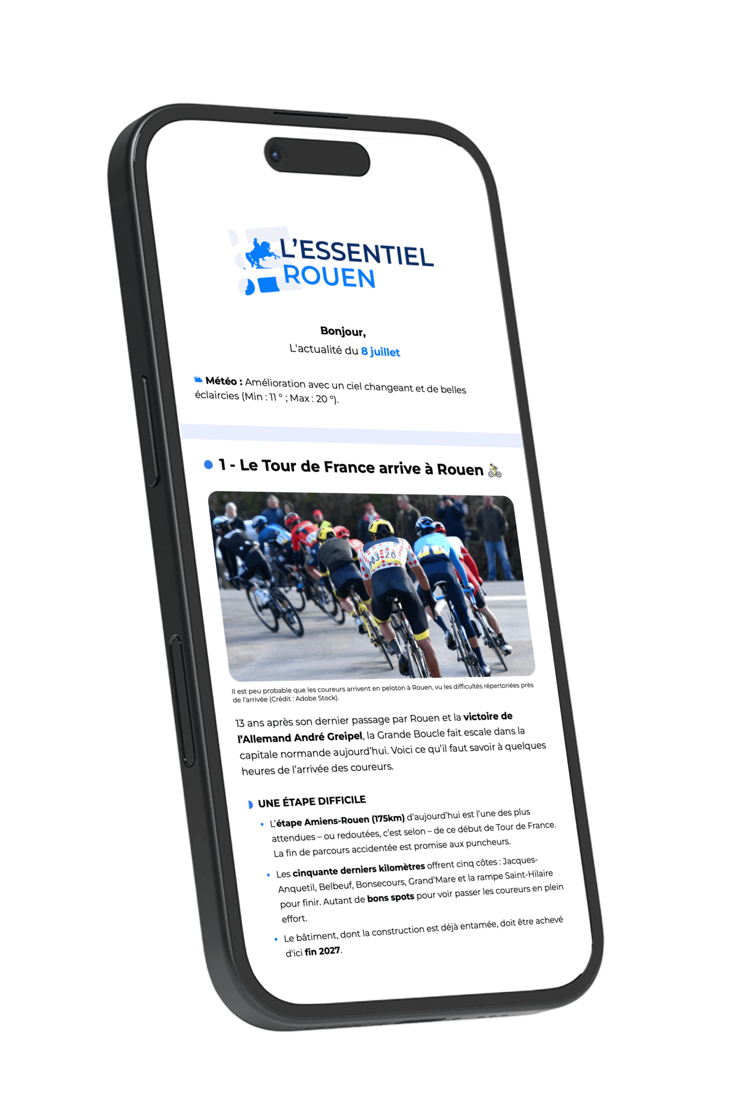 Newsletter l'Essentiel Rouen