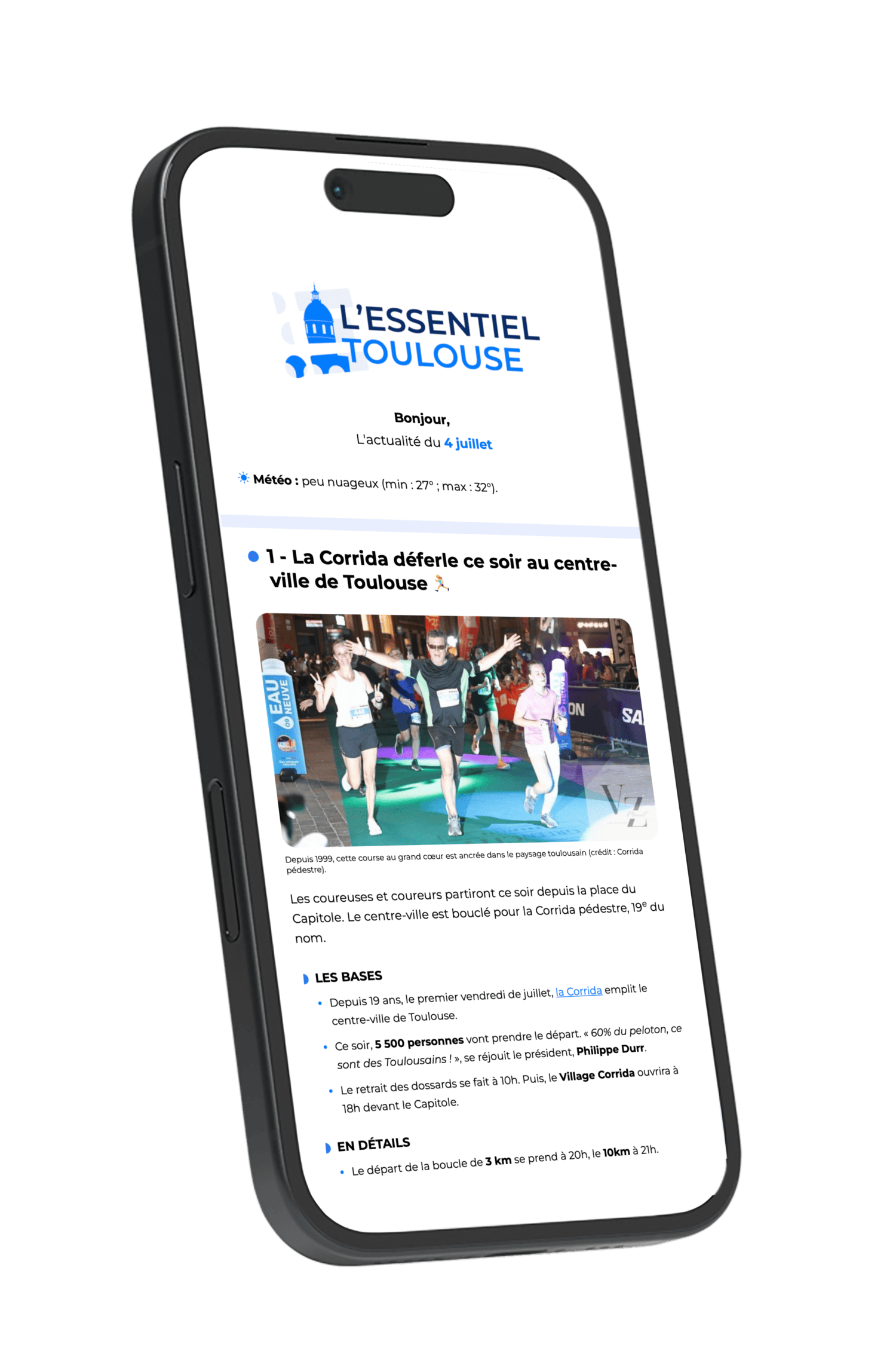 Newsletter l'Essentiel Toulouse