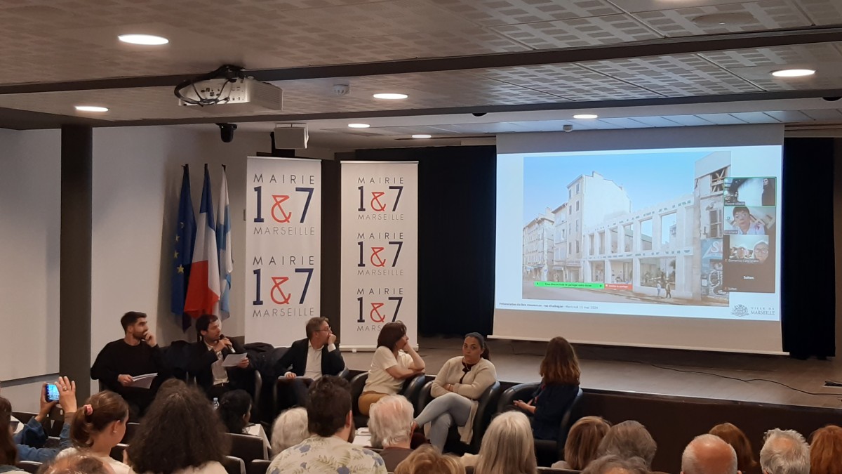 La réhabilitation de la rue d'Aubagne à Marseille franchit une nouvelle étape