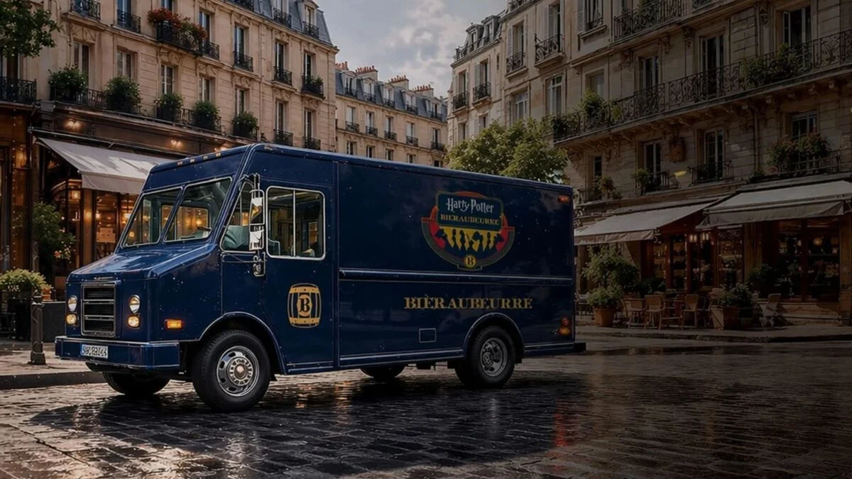Bondues : un camion Harry Potter distribue des glaces à la "Bièraubeurre"