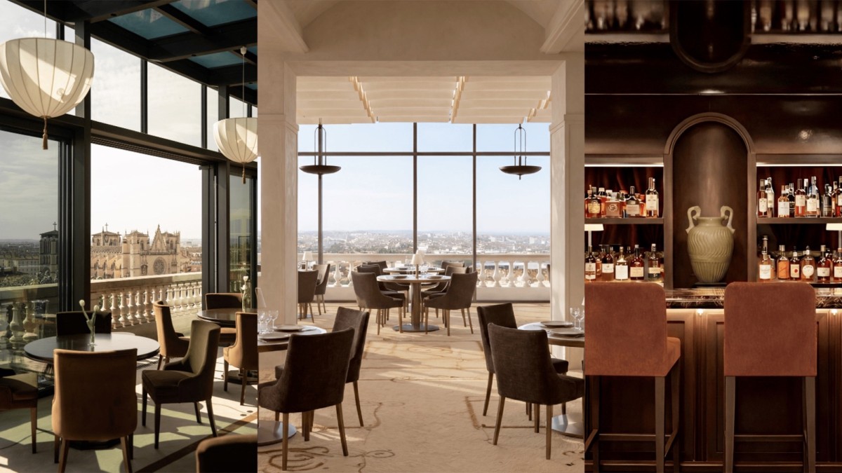Brunch, bar caché, panorama : la nouvelle vie « ouverte » de la Villa Florentine à Lyon