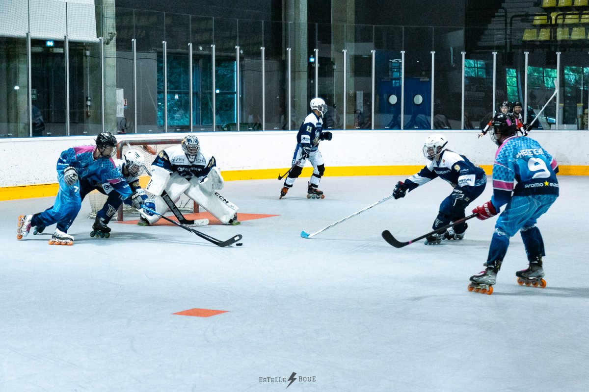 Rennes : un tournoi de roller hockey organisé sur la patinoire déglacée au Blizz