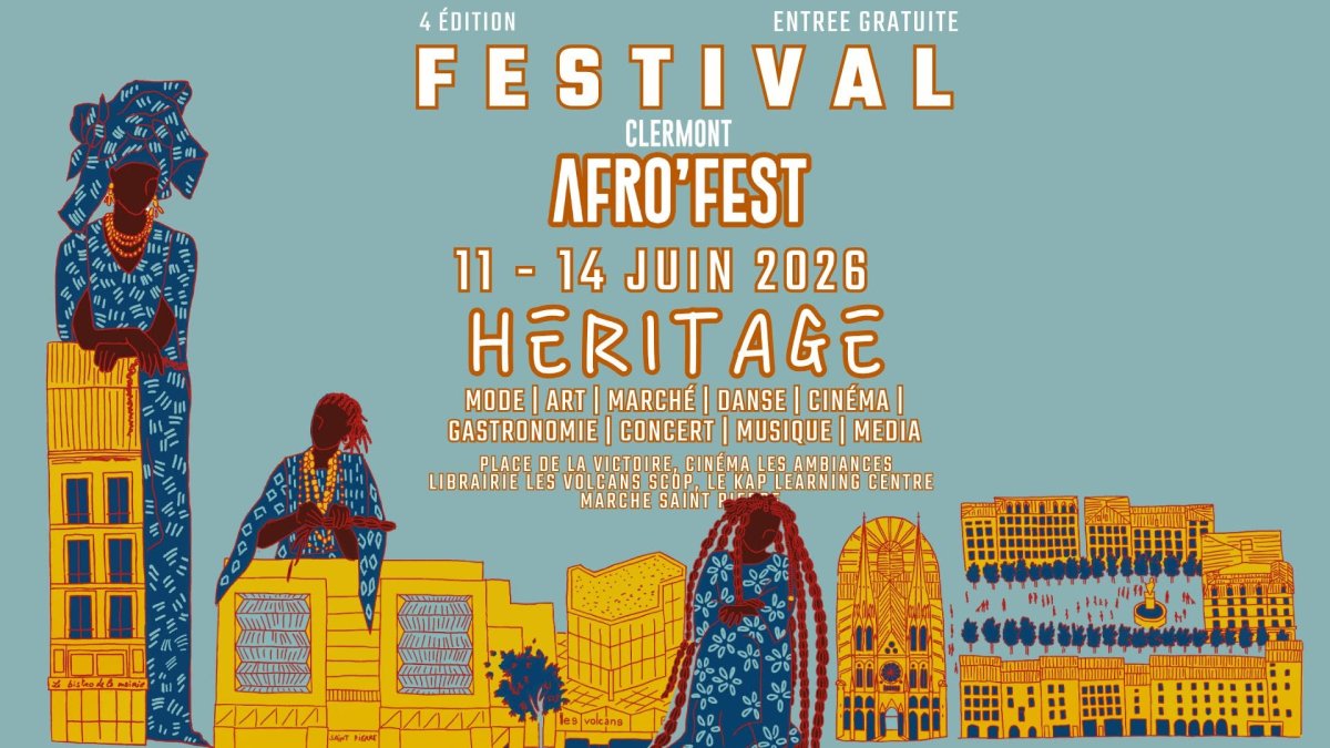 Quatre jours dédiés aux cultures africaines et afrodescendantes à Clermont-Ferrand