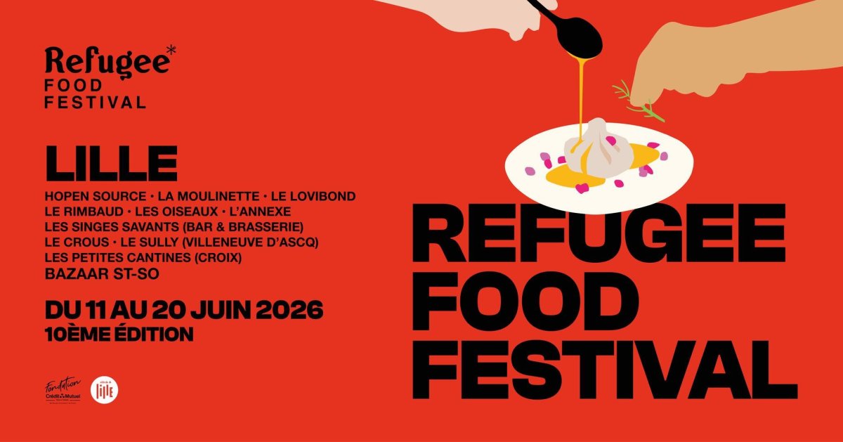 Lille : le Refugee Food Festival fête ses 10 ans