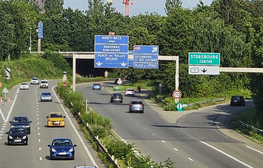 Des travaux sur l'A35