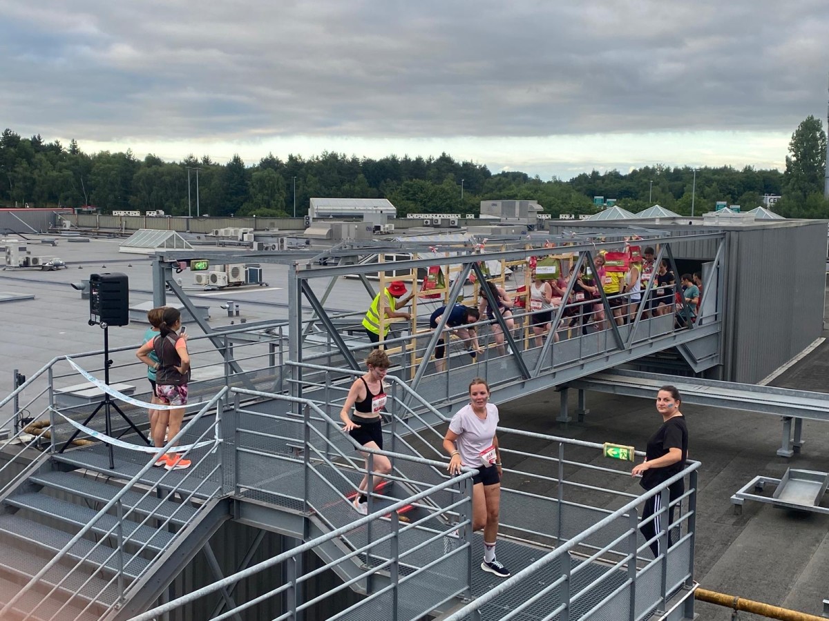 Rennes : une course originale dans un centre commercial