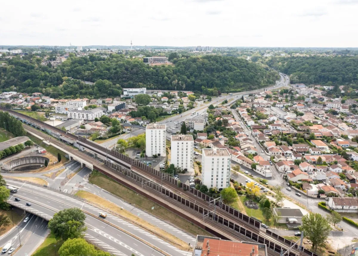 Bordeaux : le boulevard de l’Entre-deux-Mers en travaux
