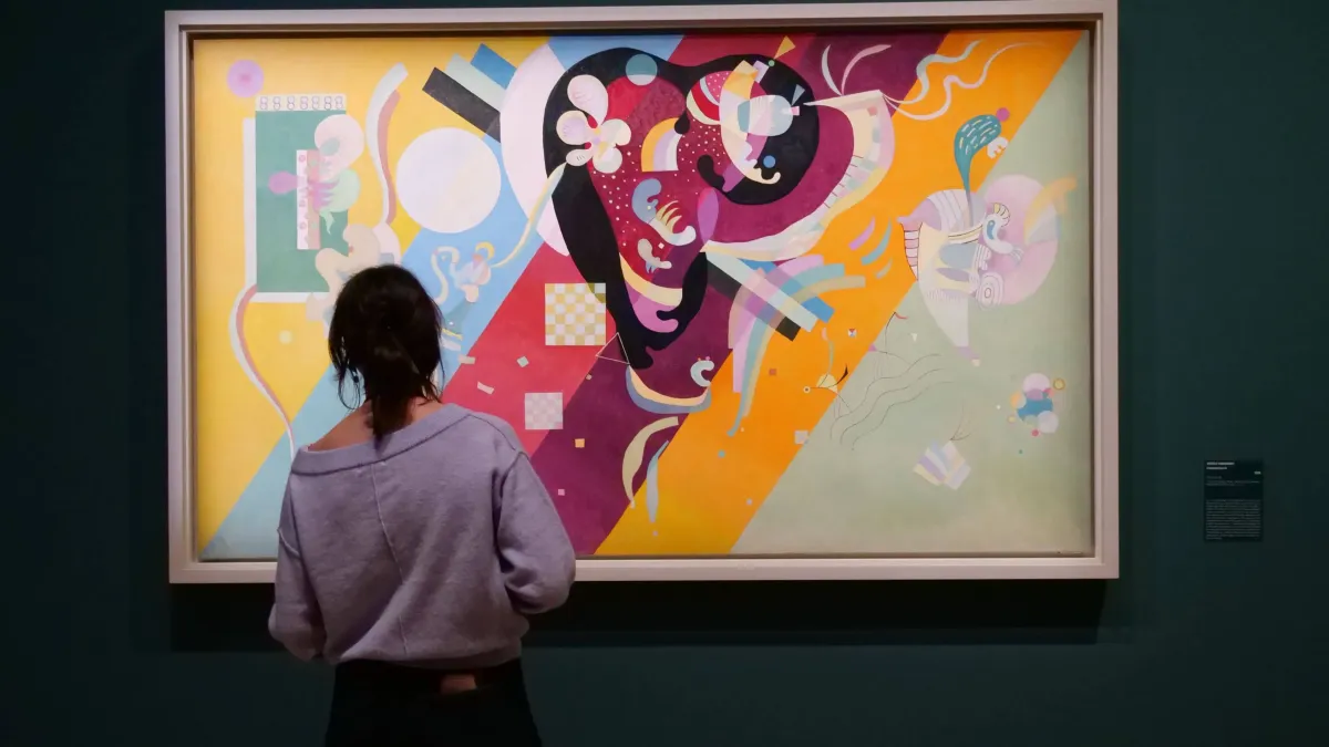 Au LaM, 128 500 visiteurs et visiteuses ont découvert l'exposition Kandinsky