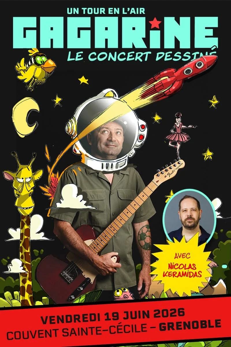 Un concert dessiné au Couvent Sainte-Cécile (Grenoble)