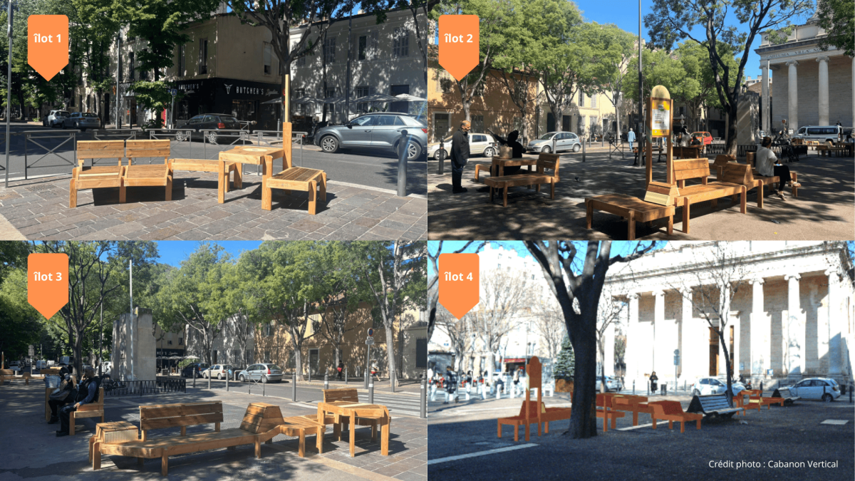 Venez tester la nouvelle place Audran 🪑