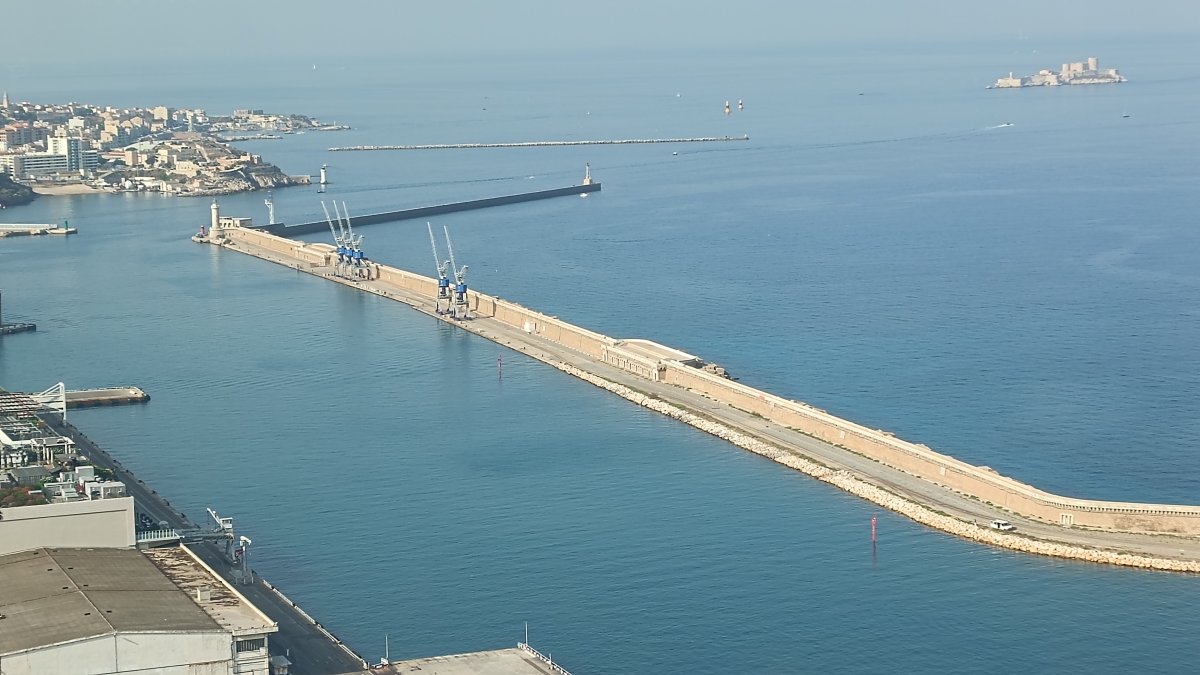 La Digue du Large de nouveau accessible à Marseille