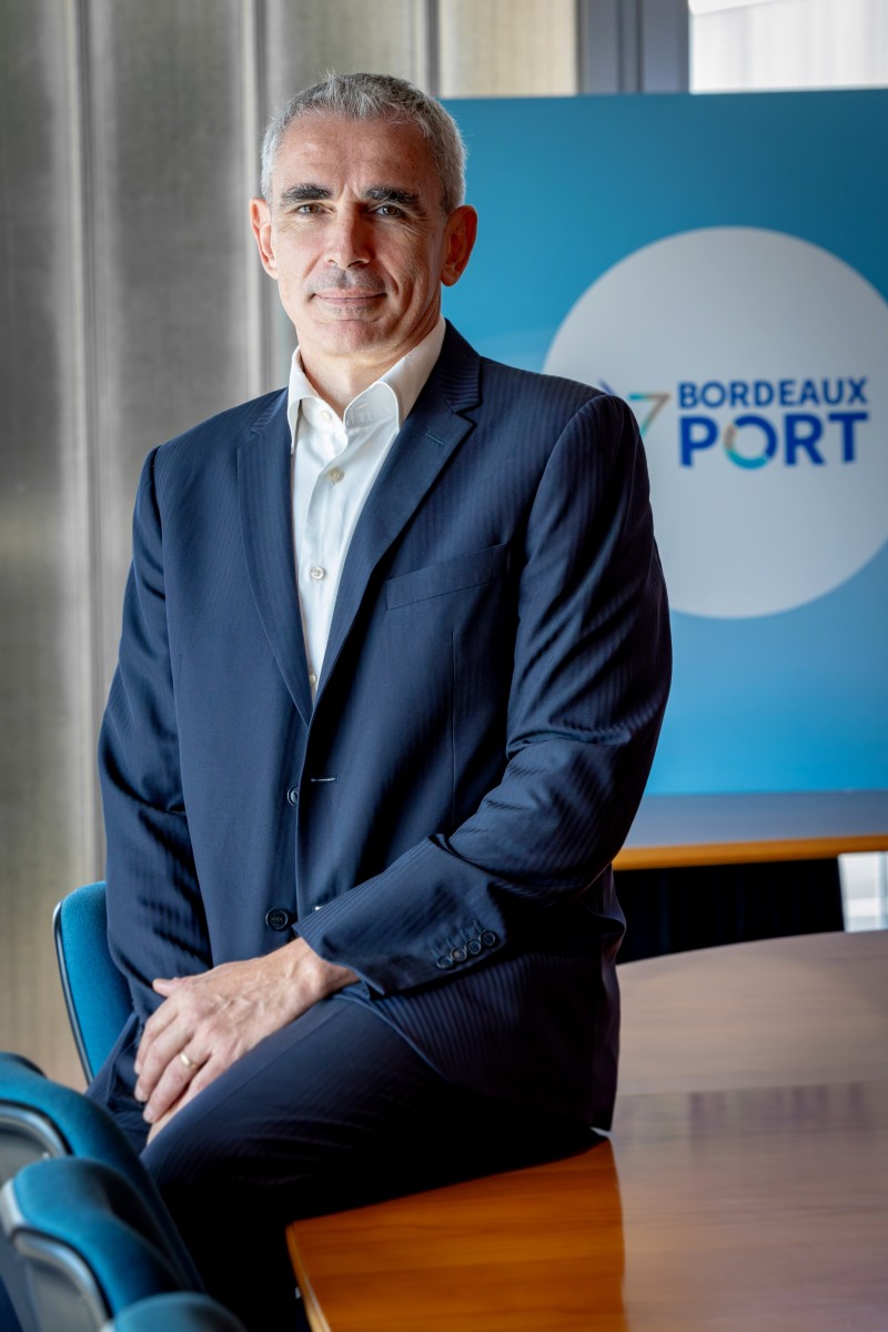 Ivan Martin, directeur général du Grand Port Maritime de Bordeaux