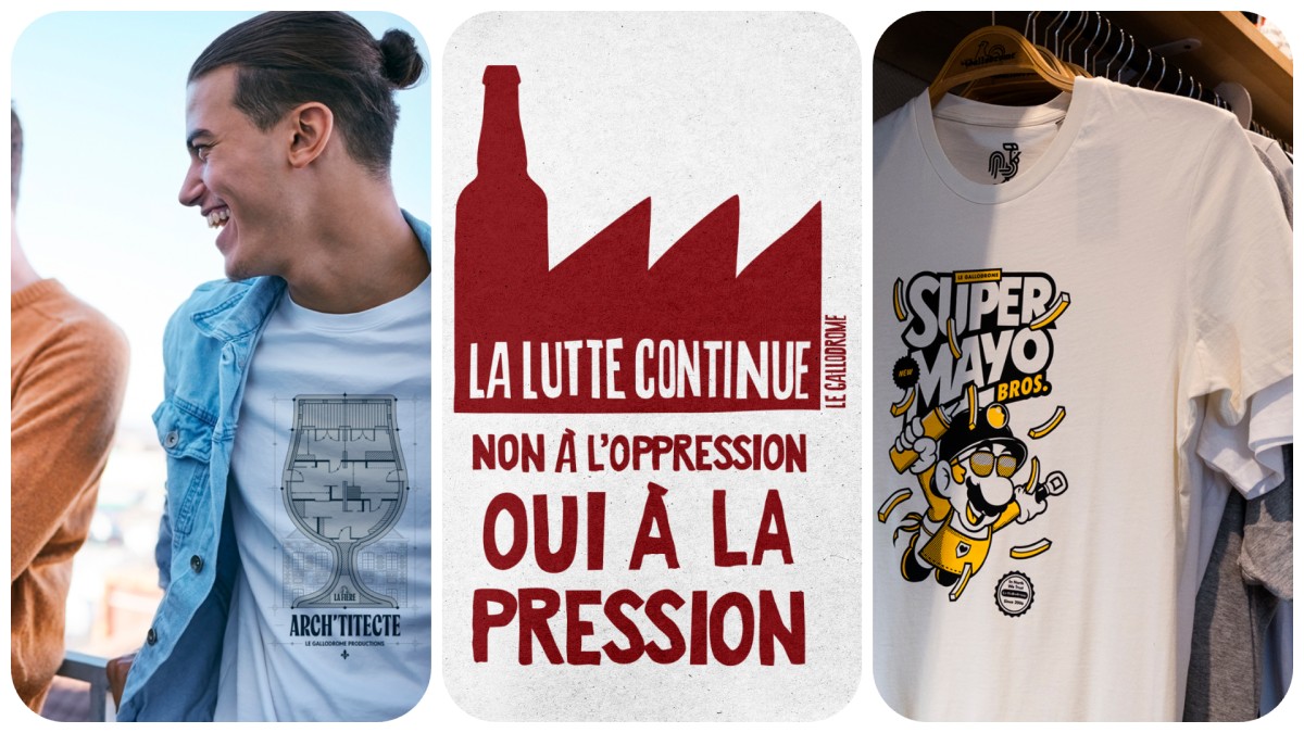 Lille : la marque de t-shirts Le Gallodrome (re)lance un concours de t-shirts