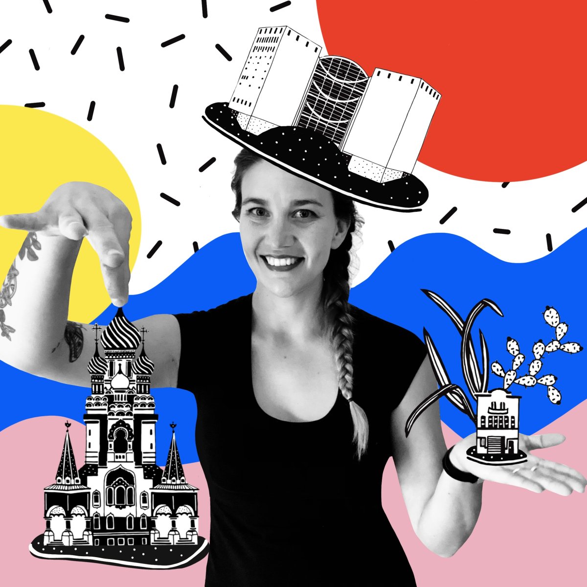 Laurette Architecte, fée des livrets-jeu et autres cartes pop-up