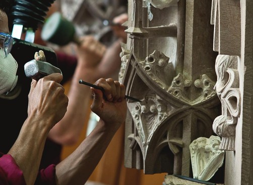 Des ateliers au pied de la Cathédrale