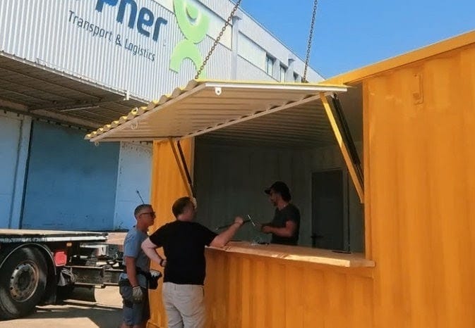 Manufakture Krimmeri, nouveau bar éphémère à Neudorf