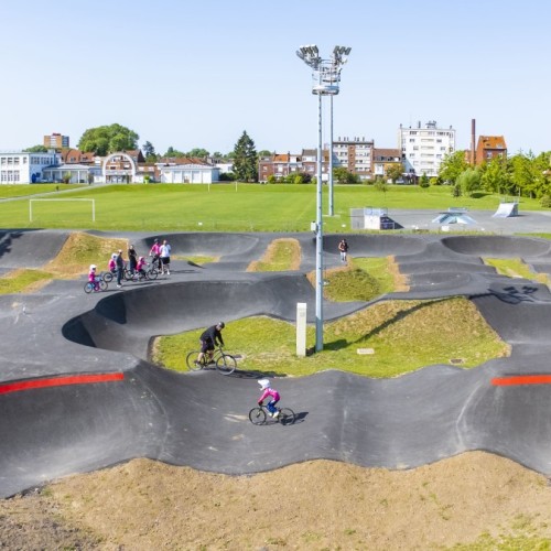 Un pump track au Parc des Sports de Roubaix 🛹