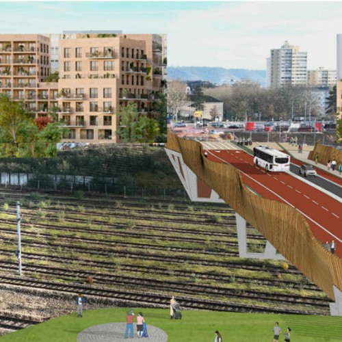 Un nouveau pont dans le quartier Flaubert 🌉