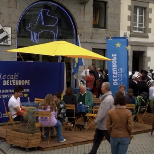 Rennes : parler d'Europe autour d'un café