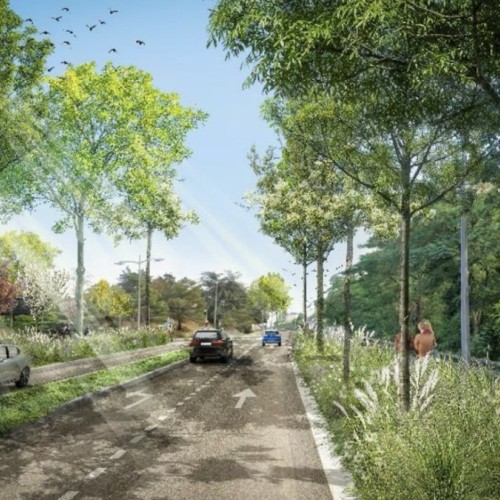 Le boulevard Yves-Farge change de visage au sud de Lyon