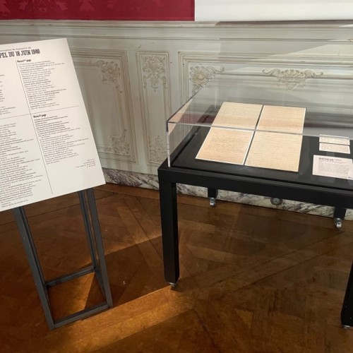 Le manuscrit de l'appel du 18 juin exposé aux Archives nationales 🎙️