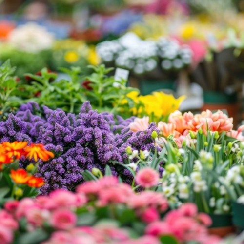 Une grande braderie de fleurs 🌼