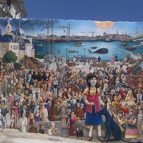 La question : Qui sont les personnages du Mur de Royal de Luxe ? 🧱