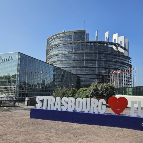 Un été en hauteur au Parlement européen à Strasbourg