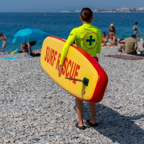 Des plages surveillées par les sauveteurs 🚒