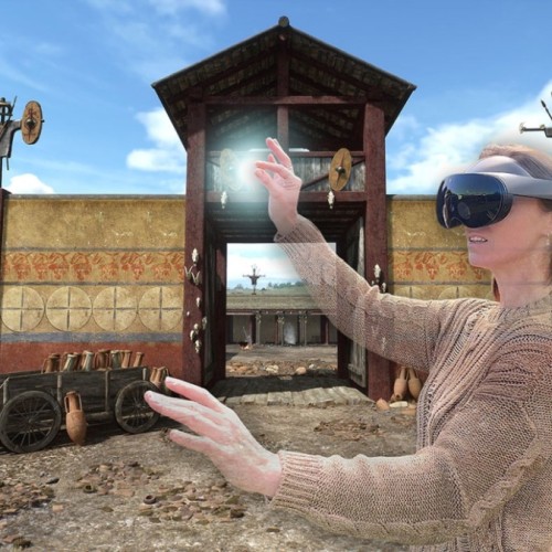 Immersion dans l'univers des gaulois, en réalité virtuelle, près de Clermont