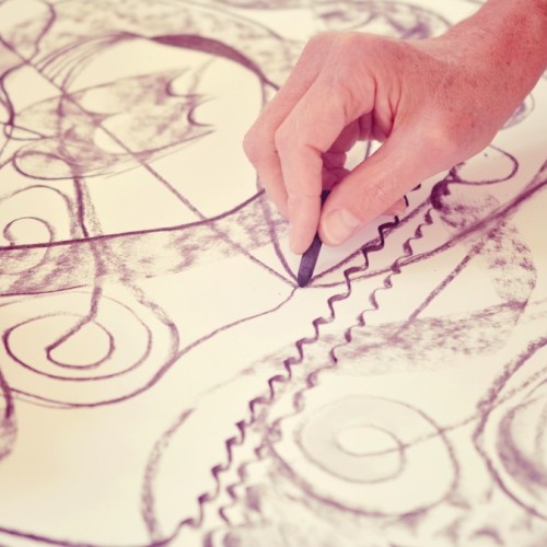 Une œuvre textile collective à Rouen