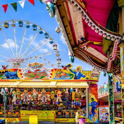 Une grande fête foraine près de Rouen