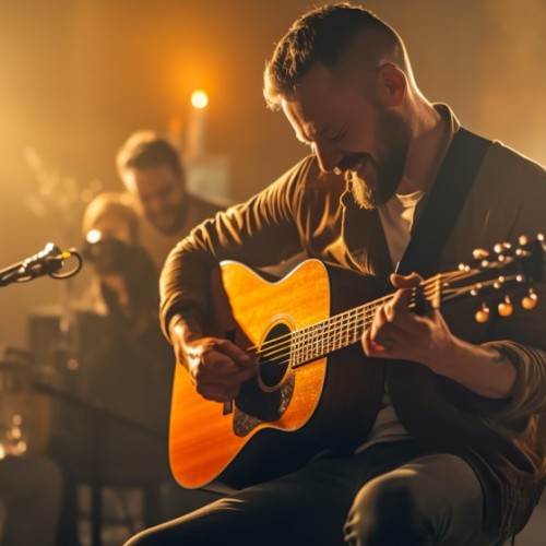 Le festival international Guitares à Pleaux au sud de Clermont-Ferrand