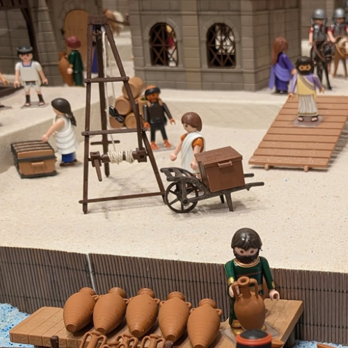 Découvrir l'estuaire de la Loire en Playmobil® près de Nantes