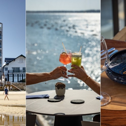 Hôtel Les Vagues : un cocktail avec vue sur le bassin d’Arcachon