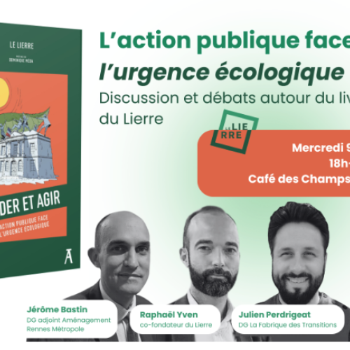 Transition écologique : à Rennes, un débat pour évoquer le rôle des collectivités locales