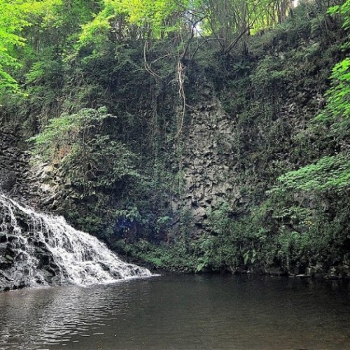 La cascade des Saliens à Nébouzat près de Clermont-Ferrand