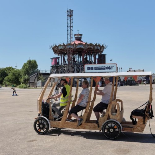 Dring, des navettes pour visiter le parc des Chantiers à Nantes