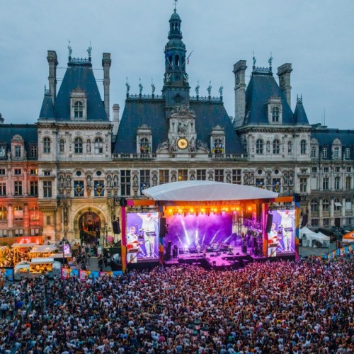 Des concerts sur le parvis de la mairie avec le Fnac Live Paris 🎸