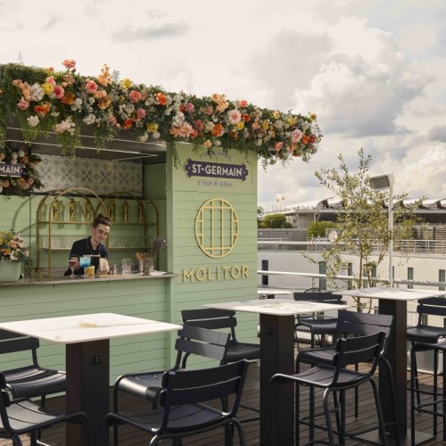 Admirer la vue depuis le rooftop Molitor à Paris