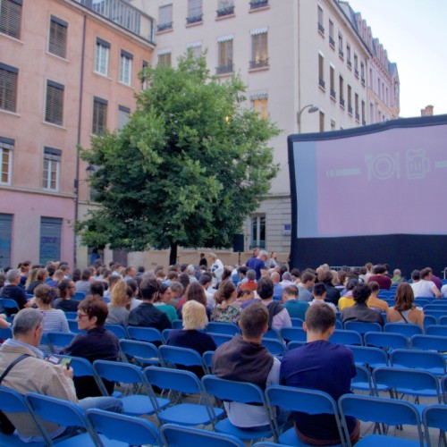 Un cinéma en plein air en plein cœur de Lyon