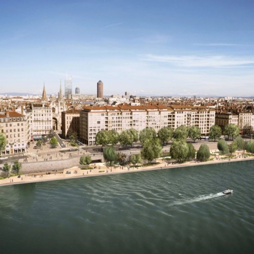 Une 1ʳᵉ partie des Terrasses de la Presqu'île livrée à Lyon