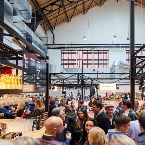 Halte épicurienne aux Halles Agrivin de Rouen.