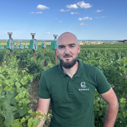 François Lemaire, fondateur de BIENESIS, le parapluie des vignes à Clermont-Ferrand
