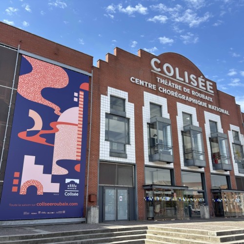 Candidatez pour que votre message soit affiché sur la façade du Colisée à Roubaix