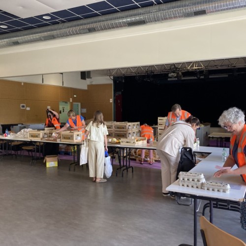 La Banque alimentaire de Bordeaux prend le relai des associations de solidarité cet été