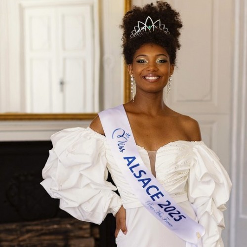 Le portrait de Julie Decroix, Miss Alsace 2025