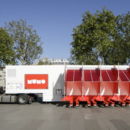Le MuMo - Musée Mobile se déplace autour de Lille jusqu'au 30 juillet
