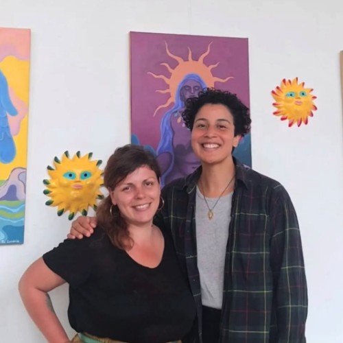 À Rennes, 2 artistes passionnées de couleurs exposent à l'Orangerie du Thabor 